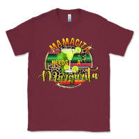 Burgundy Mamacita needs a margarita Mother's Day Classic Tee - FaDigitalArtStudio