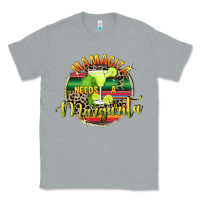 Heather Grey Mamacita needs a margarita Mother's Day Classic Tee - FaDigitalArtStudio