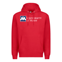 Red University of Mary, Apparel Premium Hoodie - linhVisuals