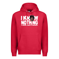 Cardinal i know nothing Premium Hoodie - linhVisuals