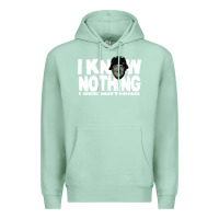 Seafoam i know nothing Premium Hoodie - linhVisuals