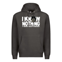 Smoke i know nothing Premium Hoodie - linhVisuals