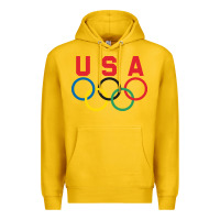 Lemon OLYMPIC RINGS Premium Hoodie - linhVisuals