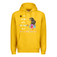 Lemon funny be a green cheek conure parrot bird mom mother sweatshirt Premium Hoodie - linhVisuals
