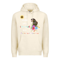 Tofu funny be a green cheek conure parrot bird mom mother sweatshirt Premium Hoodie - linhVisuals
