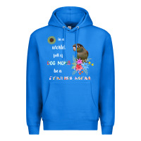 True Royal funny be a green cheek conure parrot bird mom mother sweatshirt Premium Hoodie - linhVisuals