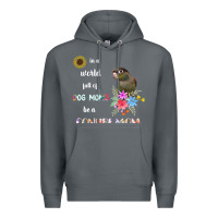 Rock funny be a green cheek conure parrot bird mom mother sweatshirt Premium Hoodie - linhVisuals