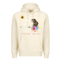 Sandshell funny be a green cheek conure parrot bird mom mother sweatshirt Premium Hoodie - linhVisuals