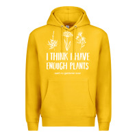 Lemon i think i have enough plants Premium Hoodie - linhVisuals