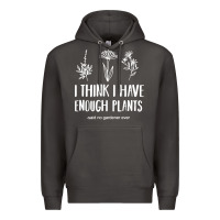 Smoke i think i have enough plants Premium Hoodie - linhVisuals