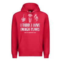 Cardinal i think i have enough plants Premium Hoodie - linhVisuals