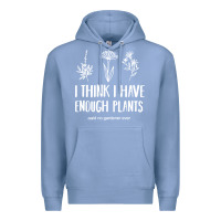 Colony Blue i think i have enough plants Premium Hoodie - linhVisuals