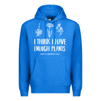 True Royal i think i have enough plants Premium Hoodie - linhVisuals