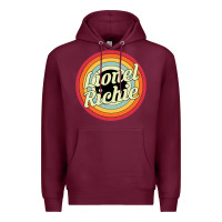 Burgundy lionel richie Premium Hoodie - linhVisuals