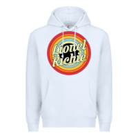 White lionel richie Premium Hoodie - linhVisuals