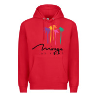 Red mirage Premium Hoodie - linhVisuals