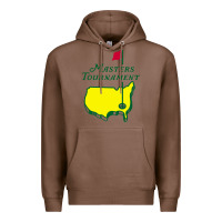 Chestnut MASTERS TOURNAMENT GOLF Premium Hoodie - linhVisuals