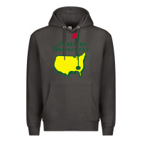 Smoke MASTERS TOURNAMENT GOLF Premium Hoodie - linhVisuals
