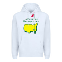 White MASTERS TOURNAMENT GOLF Premium Hoodie - linhVisuals