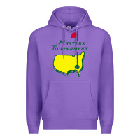 Purple MASTERS TOURNAMENT GOLF Premium Hoodie - linhVisuals