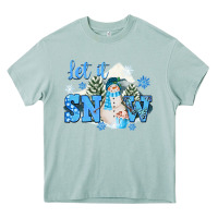 Arona let it snow christmas Heavy Core Tee - FaDigitalArtStudio