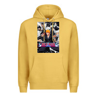 Antique Gold Bleachs Anime Premium Hoodie - linhVisuals