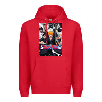 Red Bleachs Anime Premium Hoodie - linhVisuals