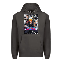 Smoke Bleachs Anime Premium Hoodie - linhVisuals