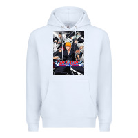 White Bleachs Anime Premium Hoodie - linhVisuals