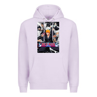 Lilac Bleachs Anime Premium Hoodie - linhVisuals