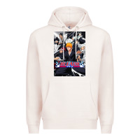 Pale Pink Bleachs Anime Premium Hoodie - linhVisuals