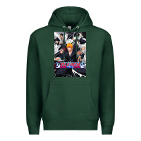 Sports Green Bleachs Anime Premium Hoodie - linhVisuals