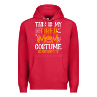 Cardinal halloween mom shirts funny this is my tired mom costume t shirt Premium Hoodie - linhVisuals