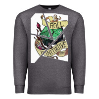 Charcoal Heather ROLL INITIATIVE Premium Sweatshirt - Bettercallsaul
