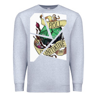 Heather Grey ROLL INITIATIVE Premium Sweatshirt - Bettercallsaul