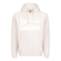 Pale Pink godfather Premium Hoodie - linhVisuals