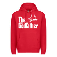 Red godfather Premium Hoodie - linhVisuals