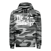 Slate Camo godfather Premium Hoodie - linhVisuals