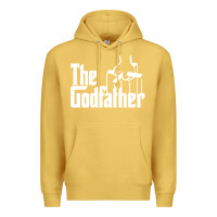 Antique Gold godfather Premium Hoodie - linhVisuals