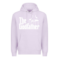Lilac godfather Premium Hoodie - linhVisuals