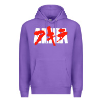 Purple black akira Premium Hoodie - linhVisuals