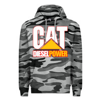 Slate Camo cat diesel power Premium Hoodie - linhVisuals