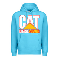 Ocean Blue cat diesel power Premium Hoodie - linhVisuals