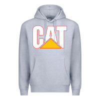 Heather Grey cat Premium Hoodie - linhVisuals
