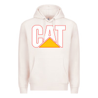 Pale Pink cat Premium Hoodie - linhVisuals