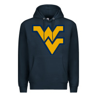 Navy west virginia gifts,  power Premium Hoodie - linhVisuals