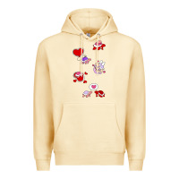 Pina Colada valentines day turtles Premium Hoodie - linhVisuals
