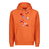 Carrot valentines day turtles Premium Hoodie - linhVisuals