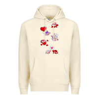 Sandshell valentines day turtles Premium Hoodie - linhVisuals