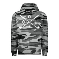 Slate Camo Golf Club 001 Premium Hoodie - linhVisuals
